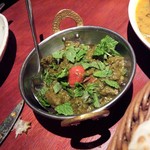 タンドールバル カマルプール - ラムミントカレー