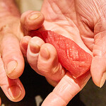 おおさかもん料理 鮨 守屋 - 手もと（にぎり）