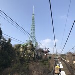 ノギス - リフトで、松山城へのスタート地点、長者ヶ平（ちょうじゃがなる）まで６分。