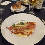 西鉄グランドホテル - オマール海老の蒸し焼き