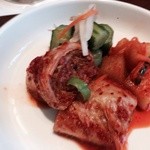 焼肉 徳寿 K-place - 飲み放題コースのキムチ盛り合わせ♥︎