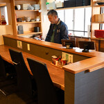 牛タン専門店 舌家 たかを - 内観 カウンター