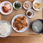 SON Records & Ambient Cafe - コチュジャンプルコギ定食（1200円）