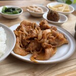 SON Records & Ambient Cafe - コチュジャンプルコギ定食（1200円）