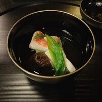 葉山 日影茶屋 - 椀／清水仕立 金目鯛蓬麩