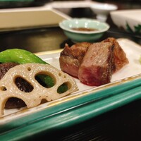 葉山 日影茶屋 - 焼物／葉山牛あみ焼