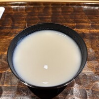 鮨 三心 - 白子の刷り流し