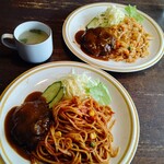 喫茶ロード - みそ汁はピラフだけ付く