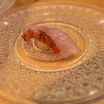 鮨 たつ也 よしかわ - 金目鯛