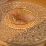 鮨 たつ也 よしかわ - クエ