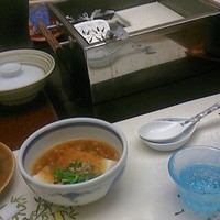 梅の花 銀座並木通店 - 名物の、ふく福豆冨麻婆あん掛け