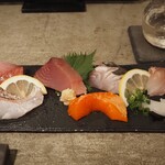 海鮮創作 くり木 - お造り七種盛り