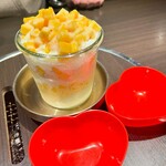 Korean Dining テジテジ - Powder Snow Ice マンゴー