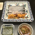 徳ㇵ本也 - 河豚、雲丹