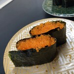 博多割烹流れ鮨 海進丸 - とびっこ軍艦