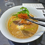 Japanese Soba Noodles 蔦 - 人参のフリット