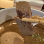 めん徳 二代目 つじ田 - チャーシューもうちょい欲しい