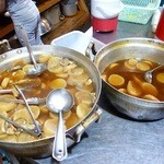 土浦魚市場 - 大根とあらの煮物（だれでもおかわり自由）