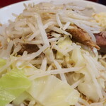 ラーメン二郎 - ヤサイ（そのまま）