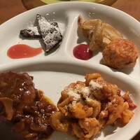 PASTA HOUSE AWkitchen FARM 多摩センター店 - お子様ランチ、これにスープとジュースが付きます