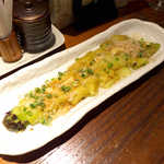 地酒喝采 かも蔵 - 焼き茄子。夏の到来を感じさせる味♪