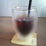 みんなのコーヒー - 少し飲んじゃった、アイスコーヒー５００円