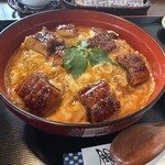 ふぢ井うなぎ - 鰻玉丼　近景