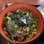 ふぢ井うなぎ - 鰻わさ丼　海苔まぶし