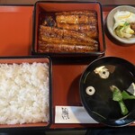 ふぢ井うなぎ - （上）蒲焼定食　４８００円
