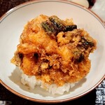 天ぷら浅沼 - かき揚げ天丼