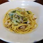 バルベッタ - ネギと鰆のペペロンチーノ