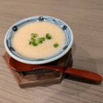 季肴 からはし - 白子茶碗蒸っぽいやつ