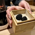 鮨 富かわ - トリュフ！