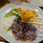 キッチン ブルー グローブ - ぽてを添えて