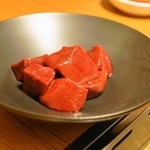 焼肉 矢澤 - 2014.5 本日入荷の新鮮レバー（800円）