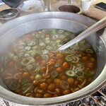 鎌田鳥山 - ナメコの味噌汁