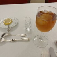 レストランプティフール - 淹れたてアイスティー