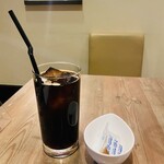 ピッツェリア ダ ロッコ - セットのドリンク(アイスコーヒー)