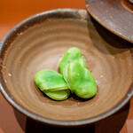 礼讃 - 天豆（彩みのり）塩茹で　