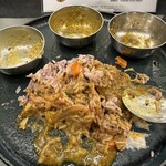 Curry Spice Gelateria KALPASI - カレー3種「豆野菜+肉2種」（1,500円）