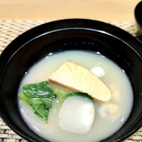 川崎 鮨 よこ田 - 白味噌仕立て