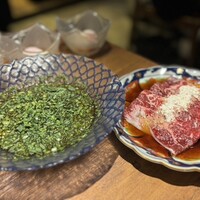 焼肉 うしみつ 恵比寿本店 - 和牛サーロインの焼きすき焼き