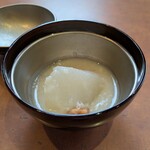 新日本料理おぶね - 食前野菜。