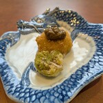 新日本料理おぶね - 揚物。