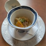 新日本料理おぶね - お通し。