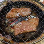 新日本料理おぶね - 炭火焼肉。
