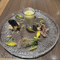ダルマット 六本木ヒルズ店 - 前菜盛合せ｡華やか！