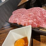 焼肉icocca - イチボの焼くすき焼き