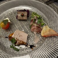 鉄板焼き 銀座 ポルトファーロ 本店 - 前菜盛り合わせ