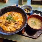 eggg Cafe 小平本店 - 定食全体